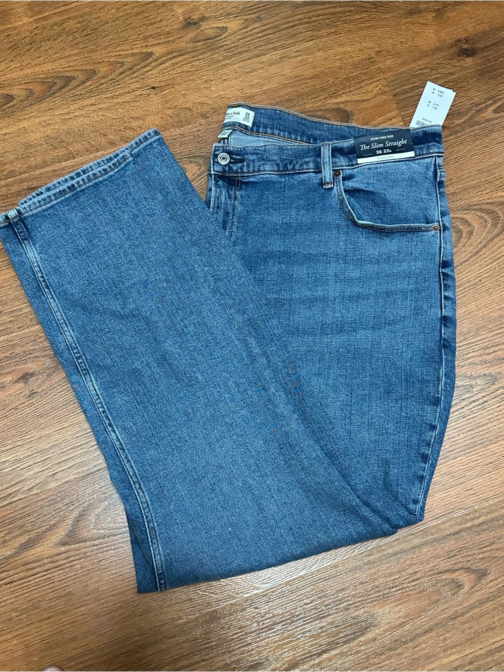 Plus size Abercrombie & Fitch denim jeans - ultra high rise the slim straight